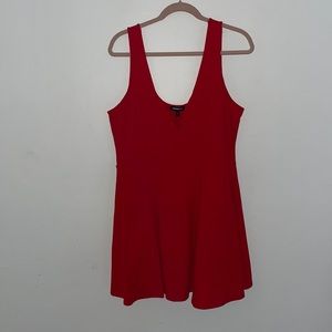 Little red dress w/ built in shorts